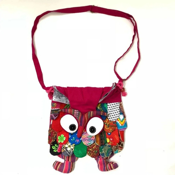 Other - Patchwork owl bag